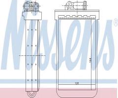 Nissens 72018 nagrzewnica mercedes,, mercedes-benz klasa s coupe (c140)