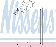 Nissens 77518 nagrzewnica kia, kia sorento i (jc)