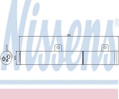 Nissens 95315 osuszacz klimatyzacji mercedes,, mercedes-benz klasa g (w461)