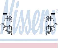 Nissens 96785 intercooler mercedes,, mercedes-benz klasa e (w211)