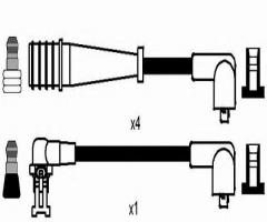 Ngk rc-rn619 przewody wysokiego napięcia komplet  renault rc-rn619, renault 18 variable (135_)