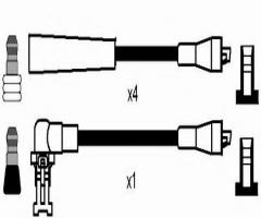Ngk rc-rn648 przewody wysokiego napięcia komplet  renault rc-rn648, renault super 5 (b/c40_)