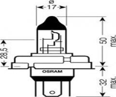 Osram 64183 Żarówka r2-45 40w 12v, alfa romeo 33 (905), austin mini, citroËn ax (za-_)