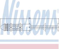 Nissens 95326 osuszacz klimatyzacji seat, seat ibiza iv (6l1), skoda roomster (5j), vw polo (9n_)