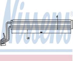 Nissens 90633 chłodnica oleju volkswagen, audi q7 (4l), porsche cayenne (955)