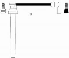 Ngk rc-rv1301 przewody wysokiego napięcia komplet  chrysler mini rc-rv1301