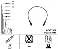 Ngk rc-ct402 przewody wysokiego napięcia komplet  citroen rc-ct402, citroËn 2 cv