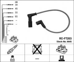 Ngk rc-ft203 przewody wysokiego napięcia komplet  citroen fiat lancia rc-ft203, citroËn jumpy (u6u)