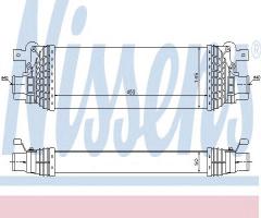 Nissens 96643 intercooler ford, ford fiesta v (jh_, jd_), mazda 2 (dy)
