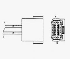 Ngk oza554-n5 sonda lambda oza554-n5, nissan x-trail (t30)