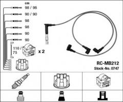 Ngk rc-mb212 przewody wysokiego napięcia komplet  mercedes rc-mb212, mercedes-benz sl (r129)