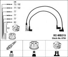 Ngk rc-mb215 przewody wysokiego napięcia komplet  mercedes rc-mb215, mercedes-benz klasa s (w126)