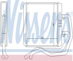 Nissens 71811 nagrzewnica iveco, iveco daily iii platforma / podwozie