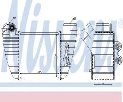 Nissens 96682 intercooler audi, audi tt (8n3), seat leon (1m1)