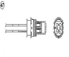 Ngk ota7n-5c1 sonda lambda bmw ota7n-5c1, bmw 3 (e36)