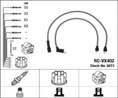 Ngk rc-vx402 przewody wysokiego napięcia komplet  honda opel rc-vx402, fso polonez i