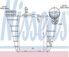 Nissens 96773 intercooler seat skoda vw, seat ibiza iv (6l1), skoda fabia (6y2), vw polo (9n_)