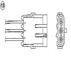 Ngk oza446-e57 sonda lambda renault oza446-e57, renault clio i (b/c57_, 5/357_)