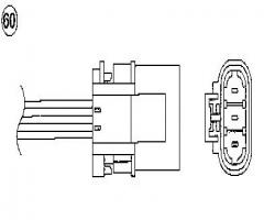 Ngk otd2f-3k1 sonda lambda nissan otd2f-3k1, nissan maxima ii (j30)