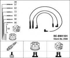 Ngk rc-bw1101 przewody wysokiego napięcia komplet  bmw rc-bw1101, bmw 5 (e12)