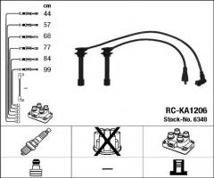 Ngk rc-ka1206 przewody wysokiego napięcia komplet  kia rc-ka1206, kia carnival i (up)