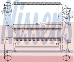 Nissens 96537 intercooler kia, kia sorento ii (xm)