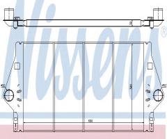 Nissens 96779 intercooler renault, renault vel satis (bj0_)