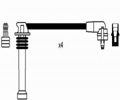 Ngk rc-fd546 przewody wysokiego napięcia komplet  ford rc-fd546, ford fiesta iii (gfj)