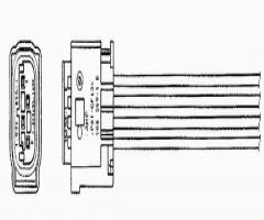 Ngk oza659-ee45 sonda lambda mg oza659-ee45, mg mg zs, rover 100 / metro (xp)