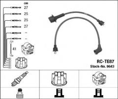 Ngk rc-te87 przewody wysokiego napięcia komplet  toyota rc-te87, toyota starlet (kp6_)