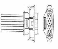 Ngk oza659-ee5 sonda lambda opel oza659-ee5, opel agila (a) (h00)