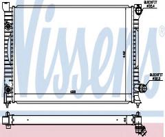 Nissens 60424 chłodnica silnika audi ***, audi a6 (4b2, c5)