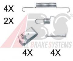 A.b.s. 0895q sprężynki do szczęk hamulcowych honda crv 07 -, honda cr-v iii (re)