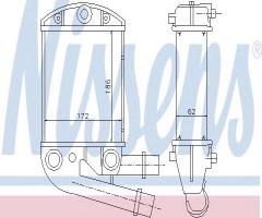 Nissens 96673 intercooler fiat, fiat panda (169)
