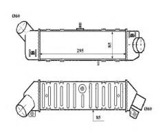 Nrf 30412 intercooler seat, seat cordoba vario (6k5), vw polo classic (6kv2)