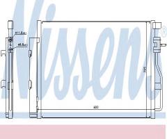 Nissens 940246 chłodnica klimatyzacji z osuszaczem chevrolet, chevrolet aveo hatchback (t300)