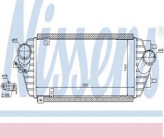 Nissens 96538 intercooler hyundai, hyundai i40 cw (vf), kia optima