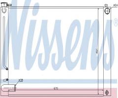 Nissens 64660 sprężyna zawieszenia toyota t