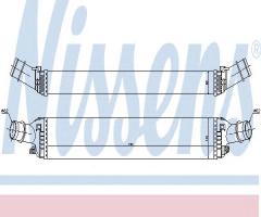 Nissens 96618 intercooler audi, audi a7 sportback (4ga, 4gf), porsche macan