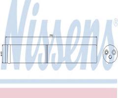 Nissens 95421 osuszacz klimatyzacji chrysler, chrysler 300 c (lx), lancia thema (lx)