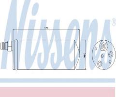 Nissens 95363 osuszacz klimatyzacji dacia renault, dacia sandero, nissan interstar autobus (x70)