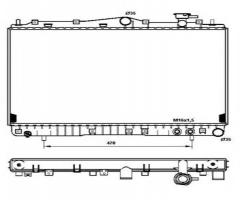 Nrf 53259 sprężyna zawieszenia ford t, hyundai sonata ii (y-2)