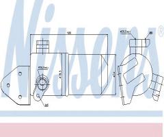 Nissens 95433 osuszacz klimatzyacji audi, audi a8 (4e_)