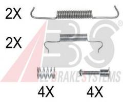 A.b.s. 0887q sprężynki do szczęk hamulcowych kia sportage 06 -, hyundai tucson (jm)