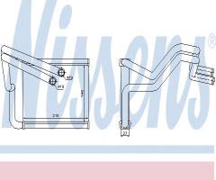 Nissens 77633 nagrzewnica hyundai