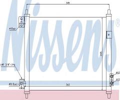 Nissens 940078 chłodnica klimatyzacji rvi