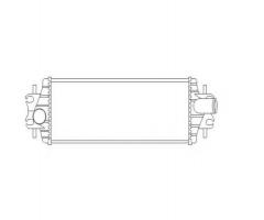 Nrf 30876 intercooler nissan, nissan primastar nadwozie pełne (x83), opel vivaro combi (j7)
