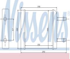 Nissens 76506 nagrzewnica daewoo, chevrolet matiz (m200, m250), daewoo matiz (klya)