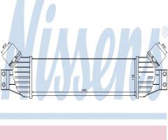 Nissens 96650 intercooler ssang yong, ssangyong rodius