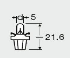 Osram 2741mf Żarówka 1,2w 24v